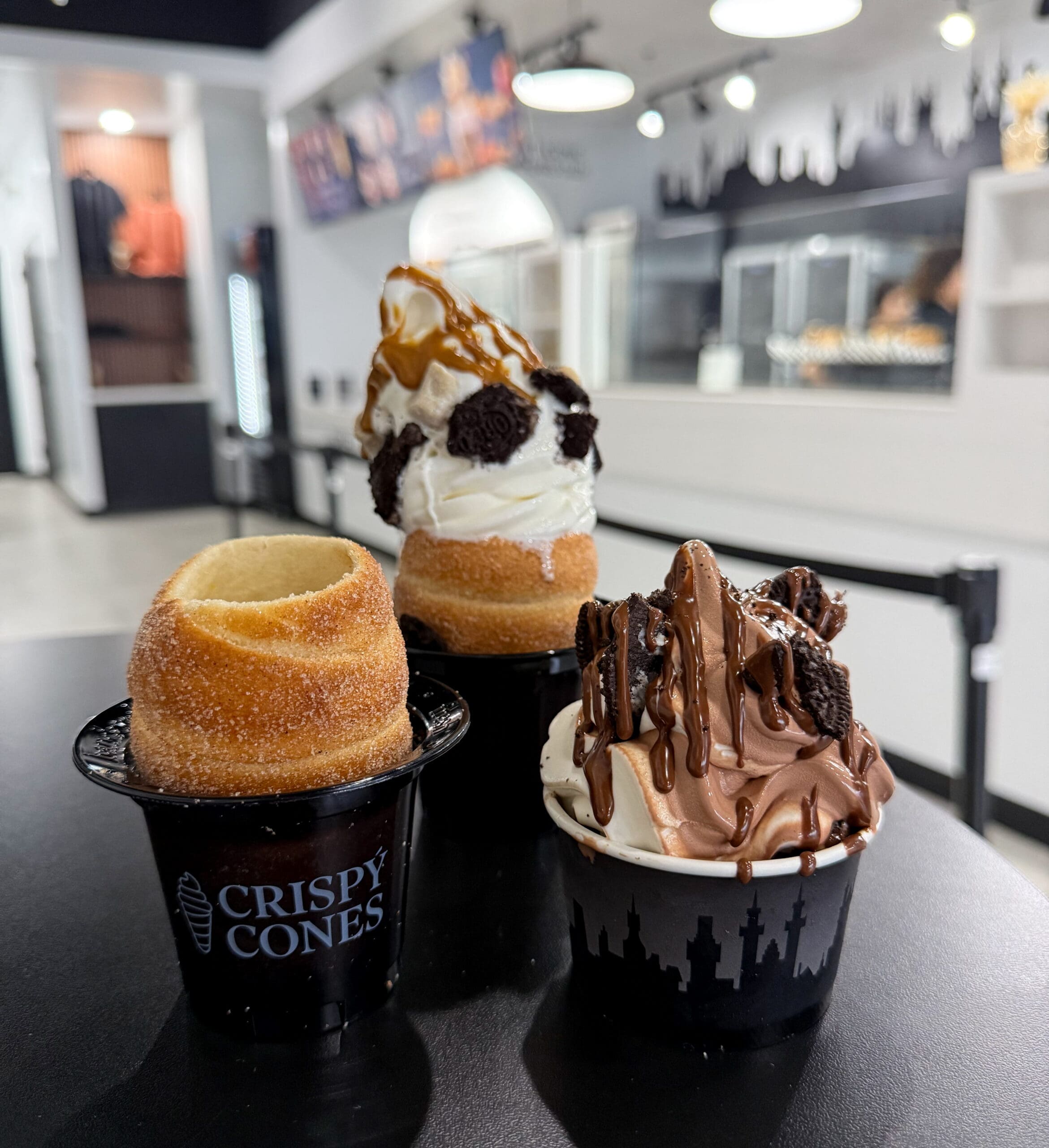 Ice cream from Crispy Cones in Destin Florida